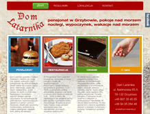 Tablet Screenshot of dom-latarnika.pl